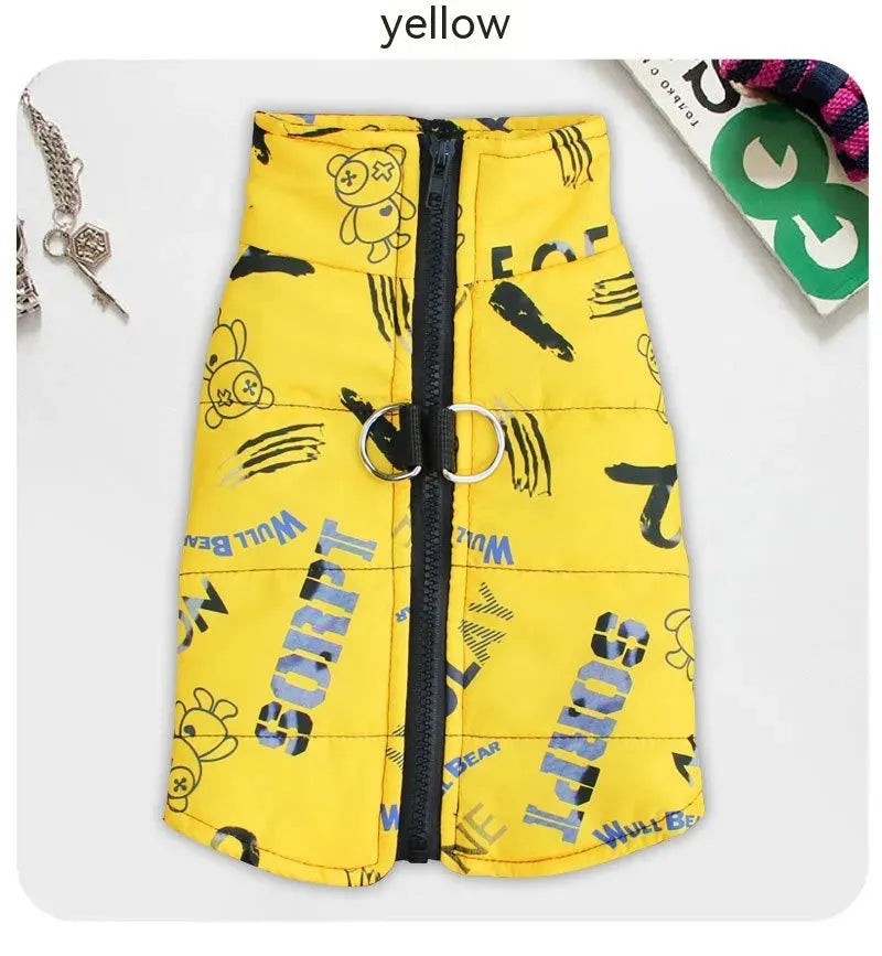 Dog Winter Warm Down Vest Shell Jacket - Bellarte Enchanté Dog Winter Warm Down Vest Shell Jacket